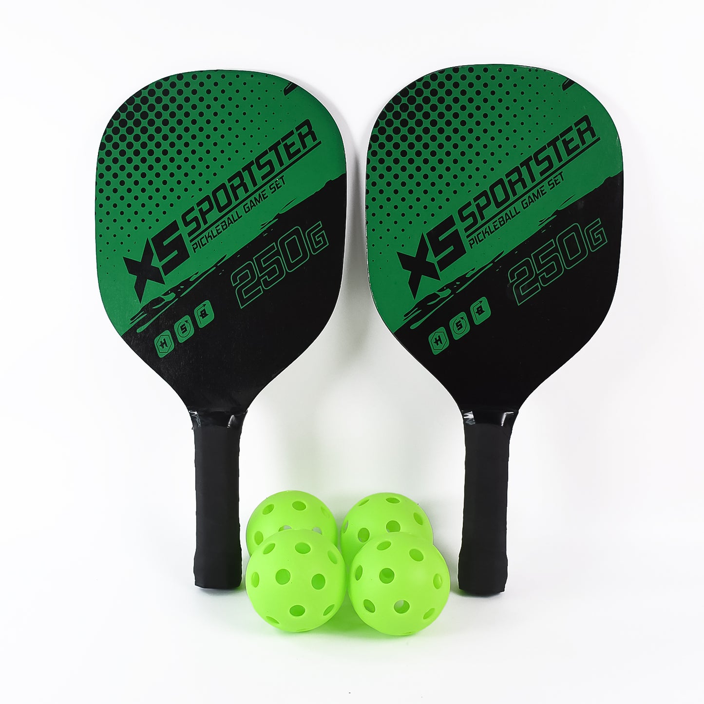 Professional Outdoor Pickleball Paddle And Ball (1 Set)